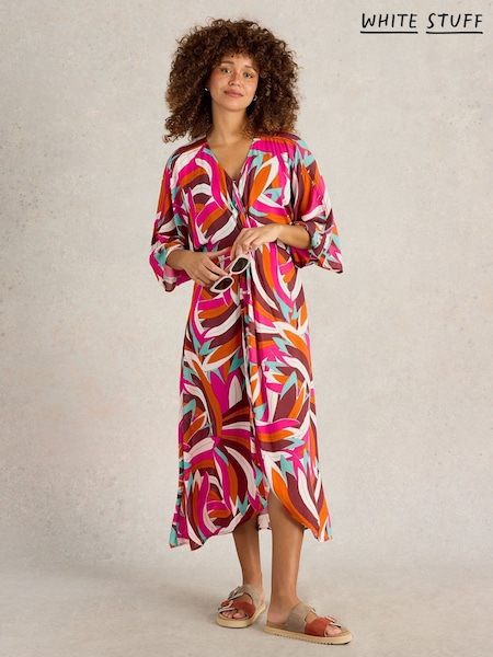 Vaaleanpunainen - White Stuff Cleo Kimono (F97358) | €93