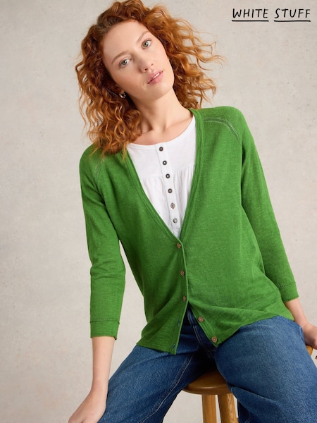 White Stuff Green Naria Cardigan (F97366) | €75