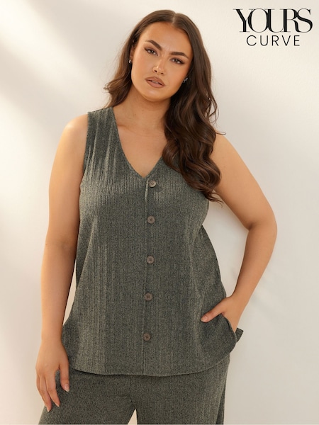 Vihreä - Yours Curve Liivi (F97459) | €35