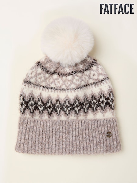 FatFace Fairisle Bobble Hat (F97610) | € 33