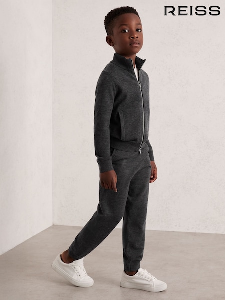 Reiss Derby Grey Melange Billings Joggers (F97677) | €55