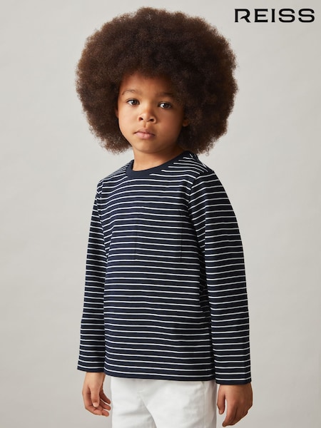Reiss Navy/White Kenny T-Shirt (F97736) | €37