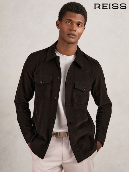 Reiss Brown Kai Shirt (F97852) | €170