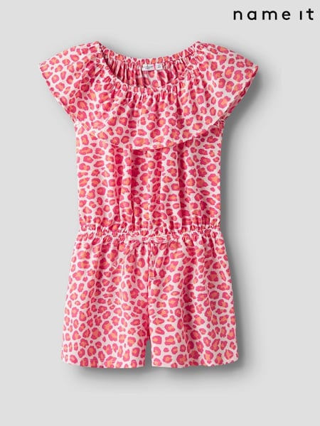 Name It Pink Floral Printed Playsuit (F97982) | 1,322 UAH