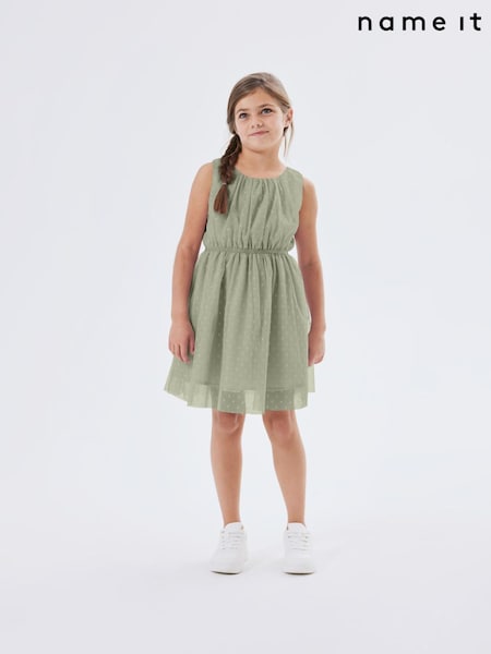 Name It Green Tulle Skater Dress (F97987) | ₪101