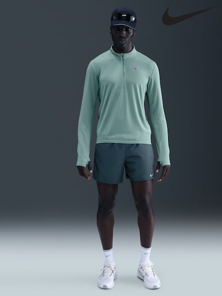 Nike Cannon Green Dri-FIT Pacer Quarter Zip Running Top (F98051) | €64