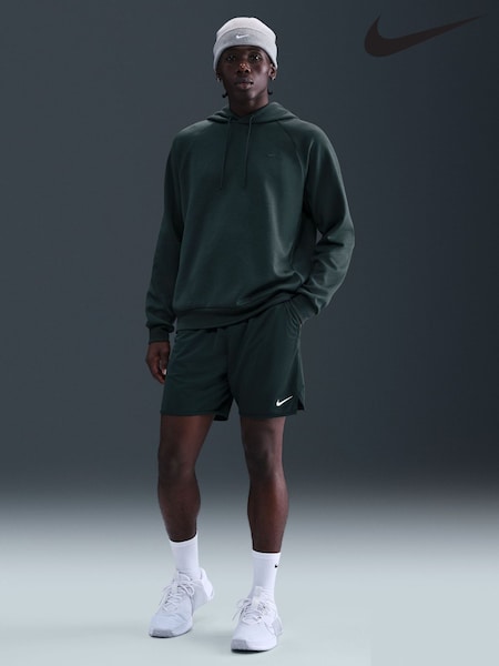 Nike Dark Seaweed Green Dri-FIT Totality 7 Inch Knit Training Shorts (F98059) | €47