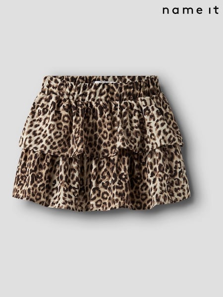 Musta - Name It Kukallinen Printti; kuvio Röyhelö Hameet (F98136) | €32