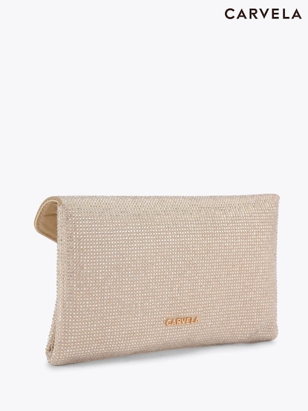 Carvela Gold Stargaze Clutch Bag (F98191) | 123 €