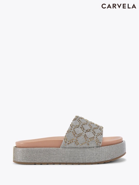 Carvela Grey Bronze Stella Flatform Sandals (F98226) | 7,150 UAH