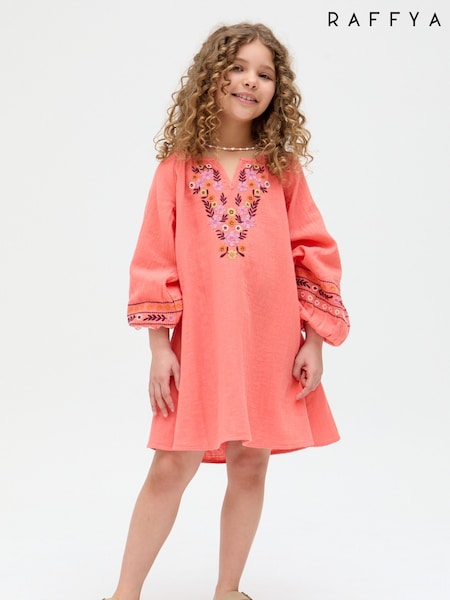 Raffya Lavender 100% Cotton Dress (F98440) | 357 LEI