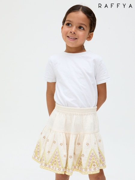 Raffya Starannise 100% Cotton Skirt (F98443) | ‏151‏₪