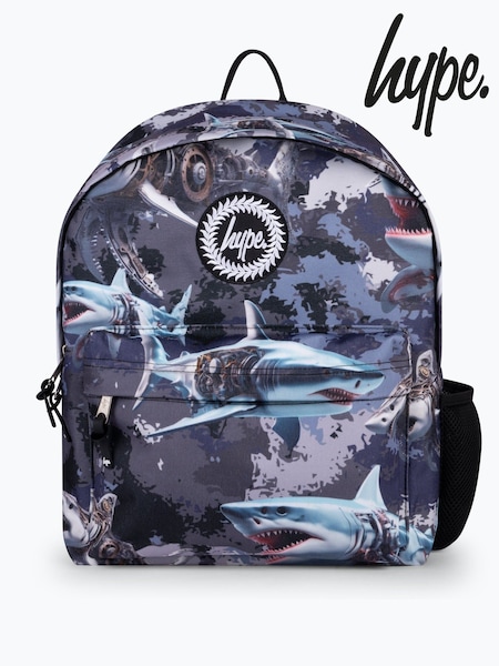 Hype. Kids Grey Mech Sharks Iconic Backpack (F98561) | 47 €