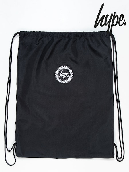 Hype. Crest Drawstring Black Bag (F98562) | 17 €