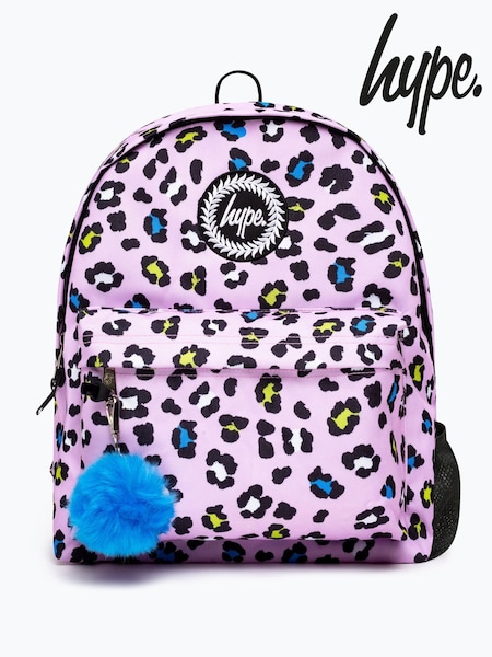 Hype. Kids Purple Leopard Print Backpack (F98577) | 47 €