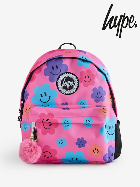 Hype. Unisex Pink Happy Flowers Backpack (F98593) | 42 €