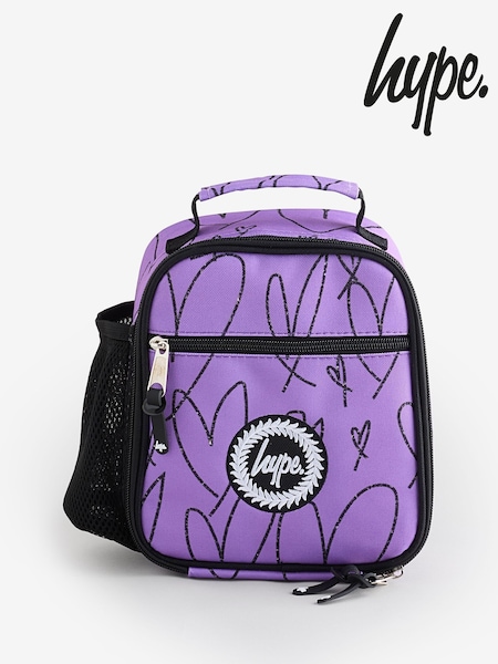 Hype. Unisex Purple Scribble Hearts Lunch Bag (F98595) | 28 €