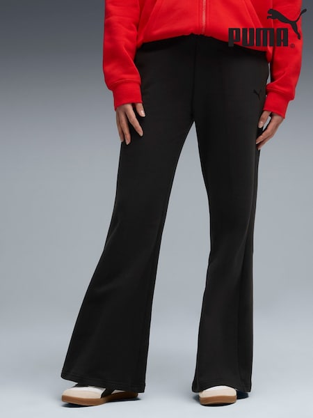 Puma Black Womens Her Comfort High Waisted Straight Joggers (F98708) | R$ 545