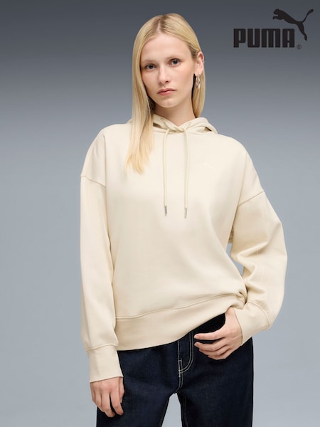 Puma Beige Womens Her Oversized Hoodie (F98710) | R$ 525