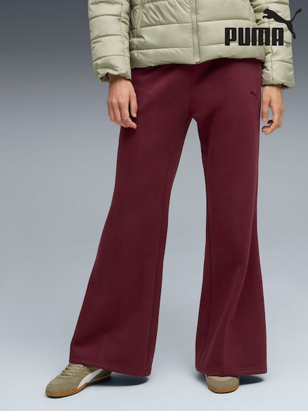 Puma Red Womens Her Comfort High Waisted Straight Joggers (F98712) | R$ 545