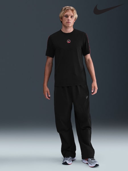 Nike Black Mens Sportswear CS Dri-FIT T-Shirt (F98854) | €50