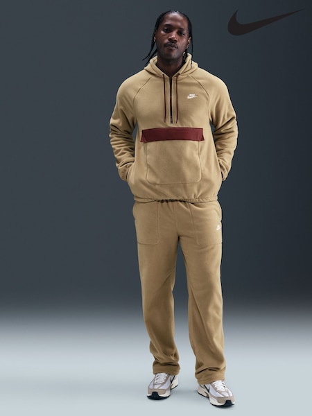 Nike Brown Club Winterised Polar Brushed Fleece Top (F98903) | €93