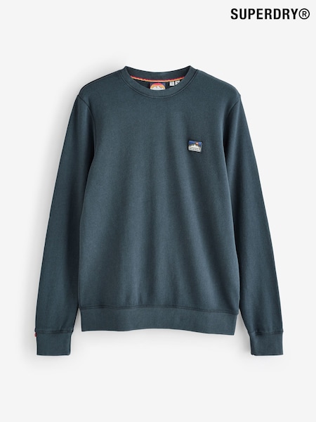 Superdry Blue Great Outdoors Relaxed Sweatshirt (F99009) | €76