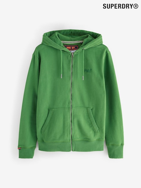 Superdry Essential Logo Zip Hoodie (F99016) | R$ 545
