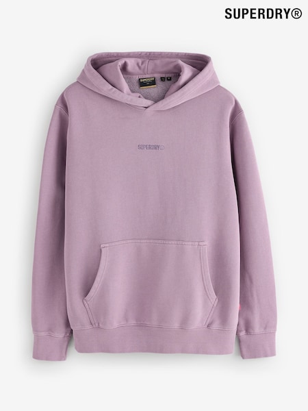 Roxa - Superdry Micro Logo Hoodie (F99017) | R$ 545