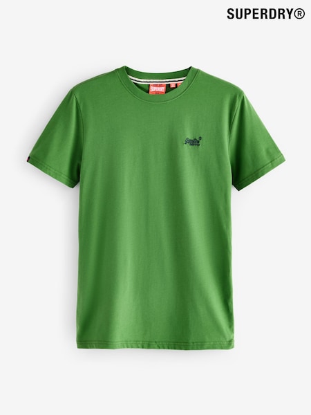 Superdry Green Essential Logo Emb T-Shirt (F99021) | €29