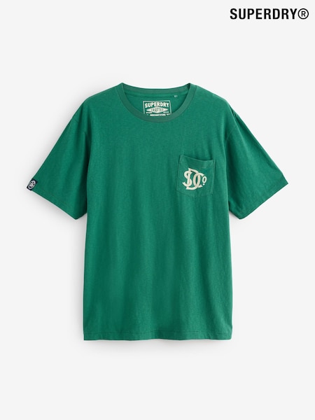 Superdry Green Merchant Graphic Print T-Shirt (F99026) | €37