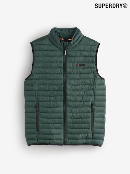 Superdry Green Fuji Lite Padded Gilet (F99027) | €95