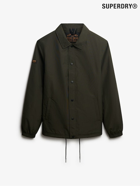 Verde - Superdry Nylon Coach Jacket (F99080) | R$ 690