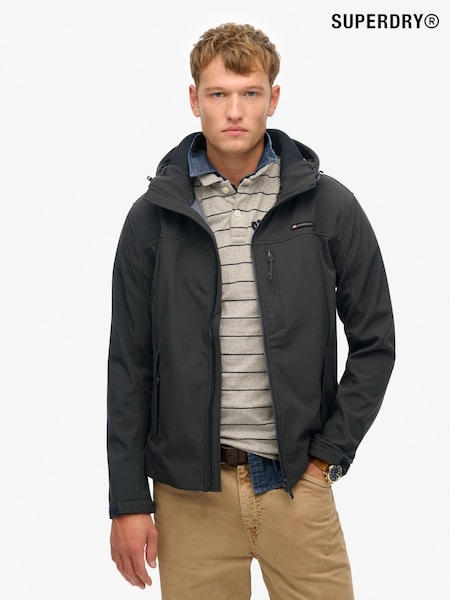 Superdry Hooded Soft Shell Trekker Jacket (F99090) | R$ 840