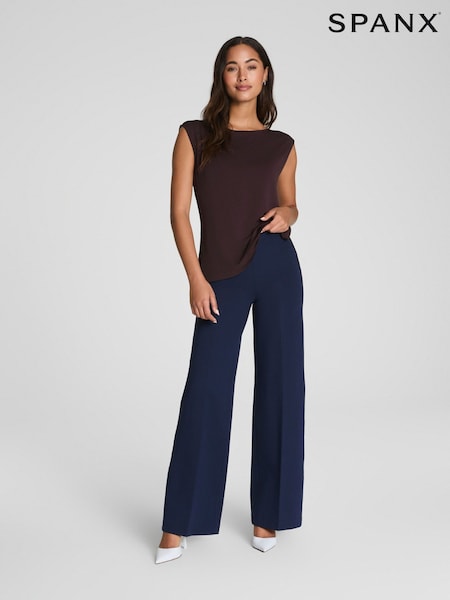 Spanx SPANXsmooth™ PerfectFit Ponte Wide Leg Pants (F99121) | ‏633 ر.ق.