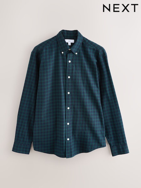 Green Long Sleeve Check Shirt (F99203) | €36