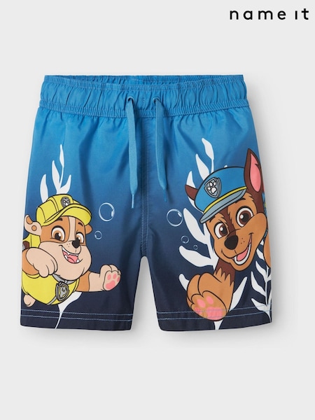 Name It Blue Paw Patrol Long Swim Shorts (F99234) | ₪91