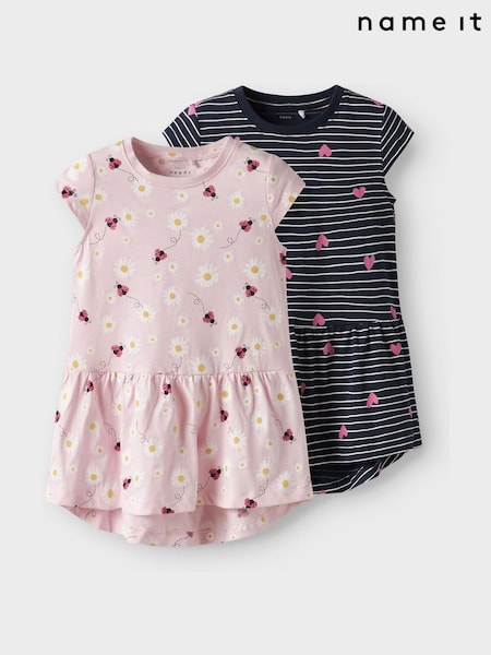 Name It Capsleeve Printed Dresses 2 Pack (F99246) | 28 €