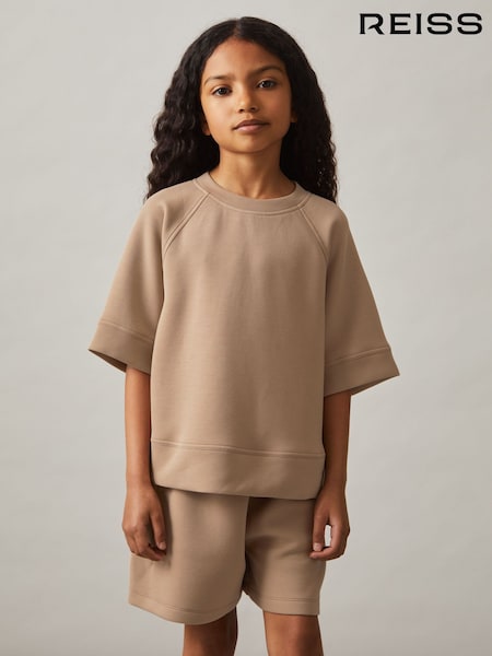 Reiss Selena Modal-Blend Sweatshirt And Shorts Set (F99407) | 95 €