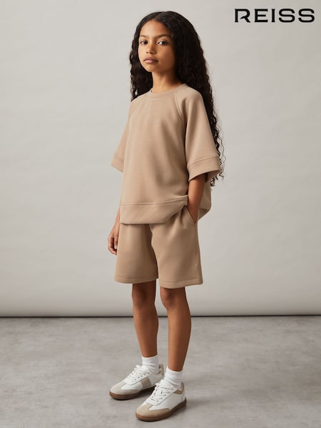 Reiss Selena Modal-Blend Sweatshirt And Shorts Set (F99408) | 95 €