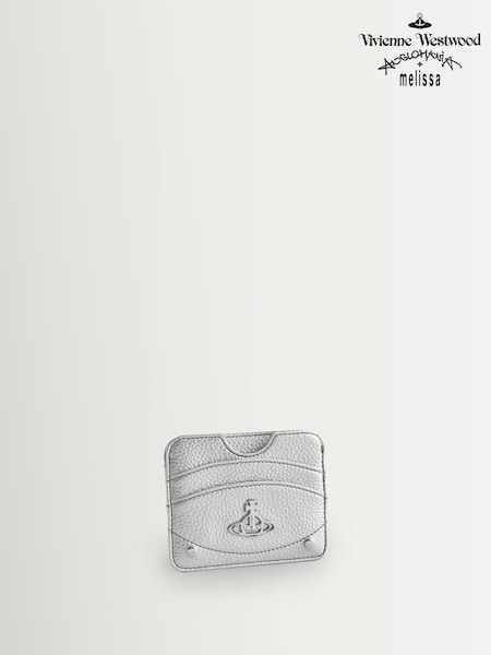 Vivienne Westwood Silver Half Moon Card Holder (F99427) | €128