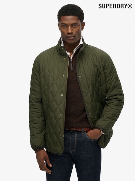 Verde - Superdry Quilted Estate Jacket (F99438) | 130 €