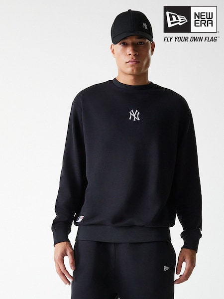 New Era Midi Crew Neyyan Black Sweater (F99686) | €55