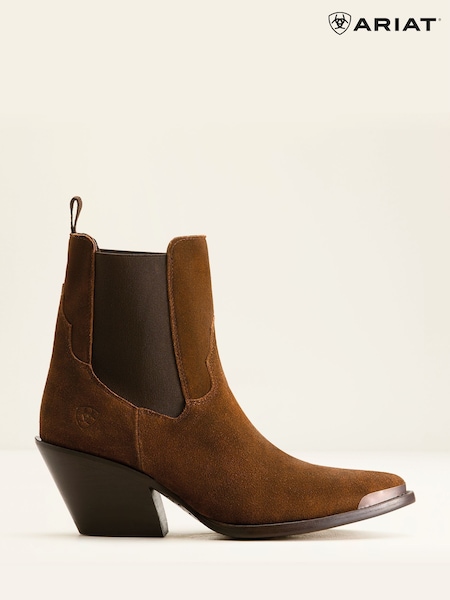 Maro - Cizme maro western Ariat Shiloh Suede J Toe (F99718) | 1,713 LEI
