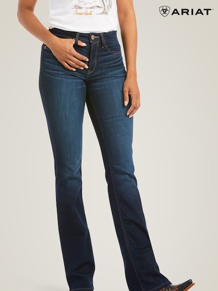 Ariat Blue High Rise Ballary Boot Cut Jeans (F99721) | €113