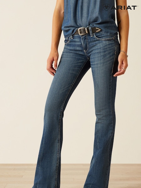 Ariat Blue Perfect Rise Christine Flare Jeans (F99722) | €133