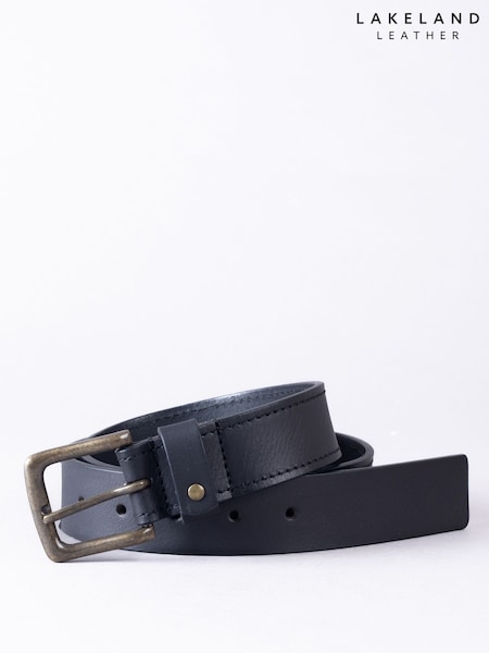 Lakeland Leather Black Eskin Belt (F99765) | ₪176