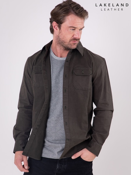 Lakeland Clothing Green Oxenholme Utility Shirt (F99878) | €79