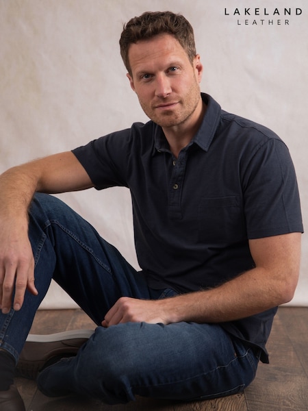 Sininen - Lakeland Clothing Purple Newlands Pocket Polo Shirt (F99884) | €63