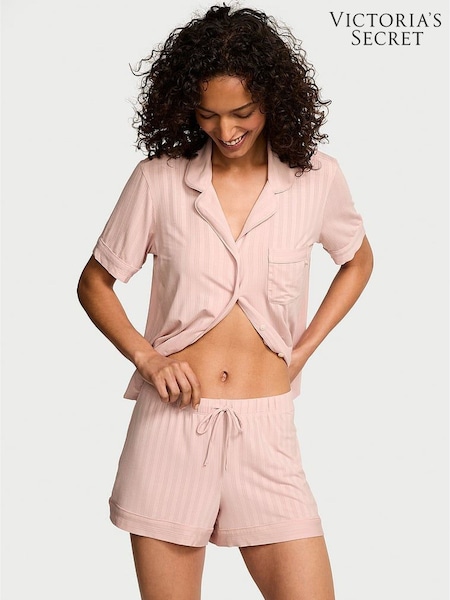 Victoria's Secret Bare All Pink Modal Short Pyjama Set (F99909) | €63